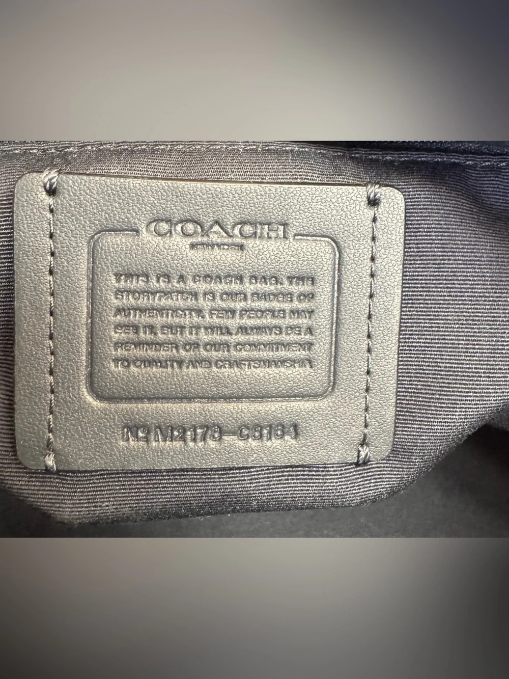 Coach Kleo Denim Carryall Tote - Picture 9 of 9
